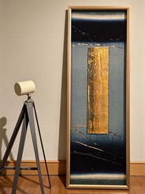 Shihoko Fukumoto “Kiyoi-Nagare” Textile Art Crafted from Japanese Paper and Paper Fabric