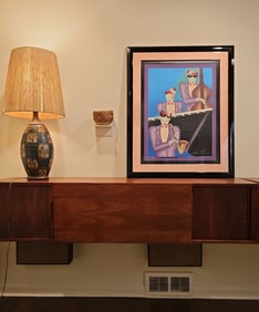 Robin Morris Jazz Trio Limited Edition Signed And Numbered Lithograph 264/350