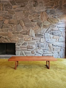 1960s Torbjorn Afdal for Mellemstrand Bruksbo of Norway 59" Bench in Teak