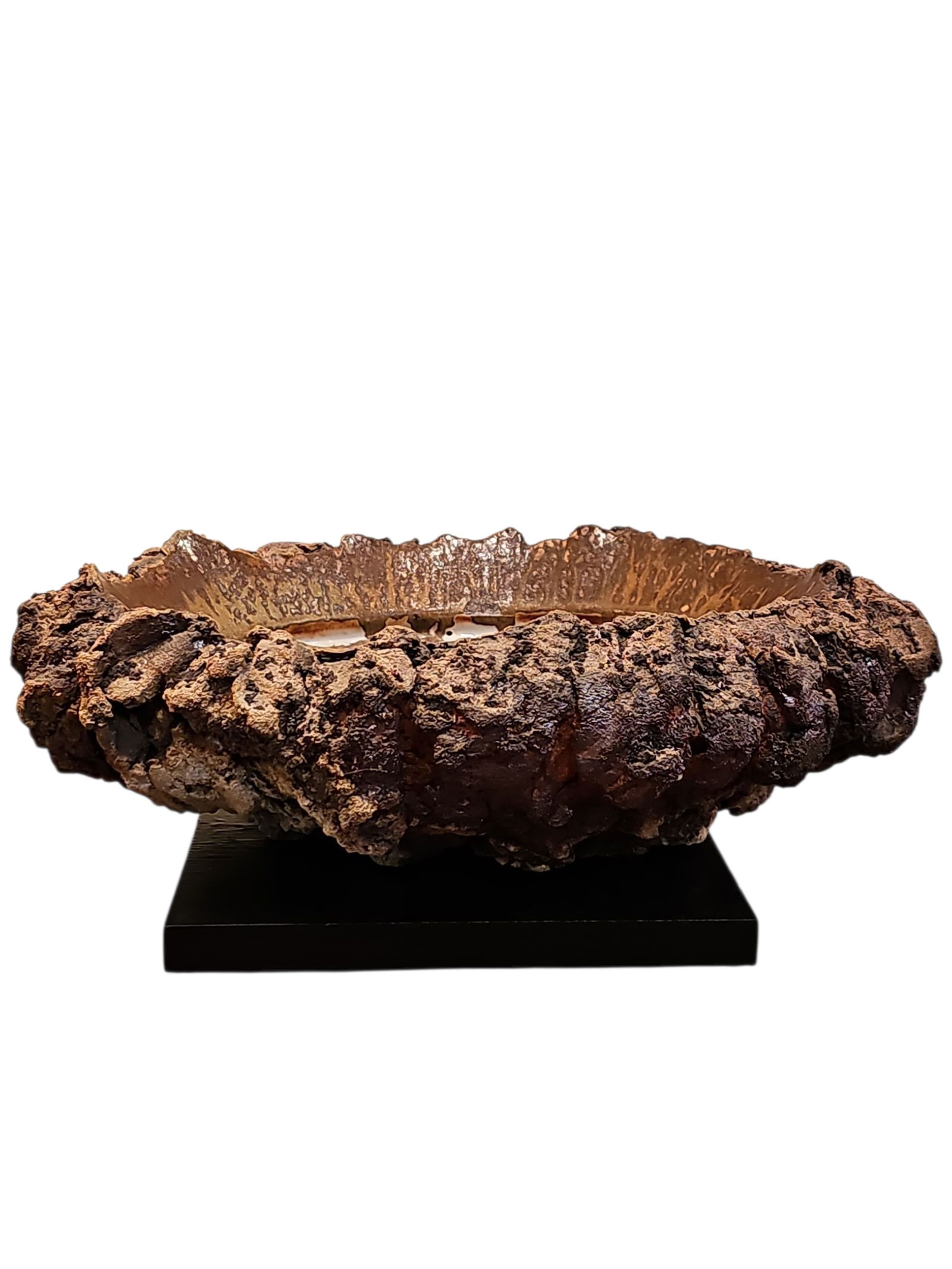 Large Contemporary Lava Bowl By Rob Sieminski (1 of 12)