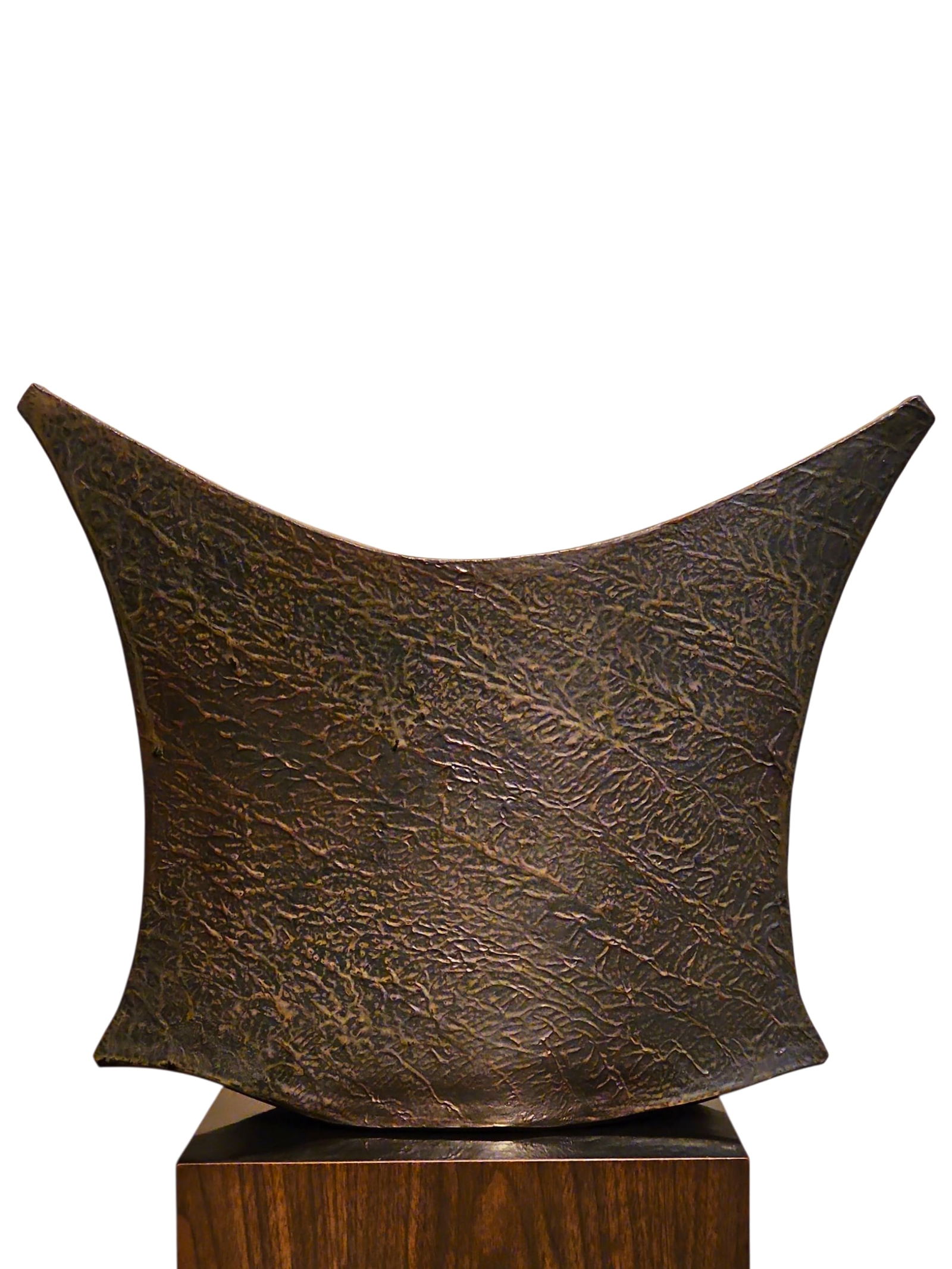 Large Monumental Abstract Ceramic Vase Unknown Artist 18"H X 20.5"W (1 of 12)