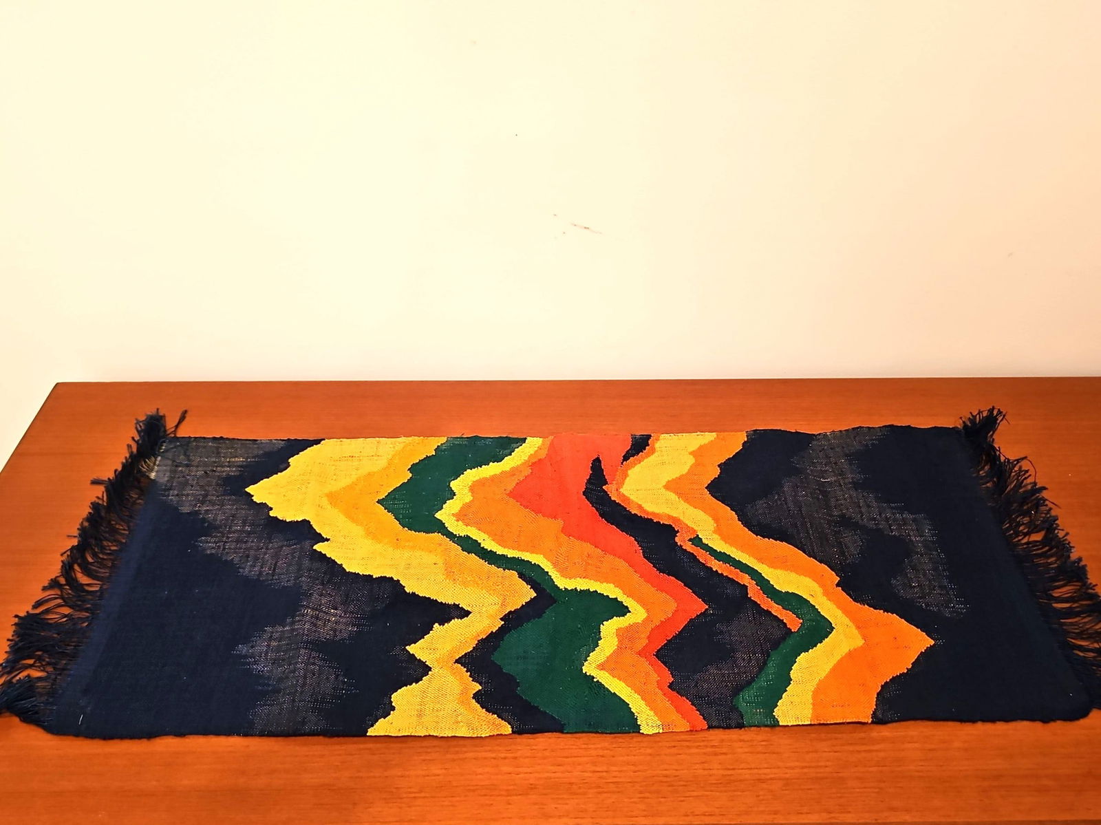 Hand Made Colorful Table Runner/Tapestry (1 of 4)