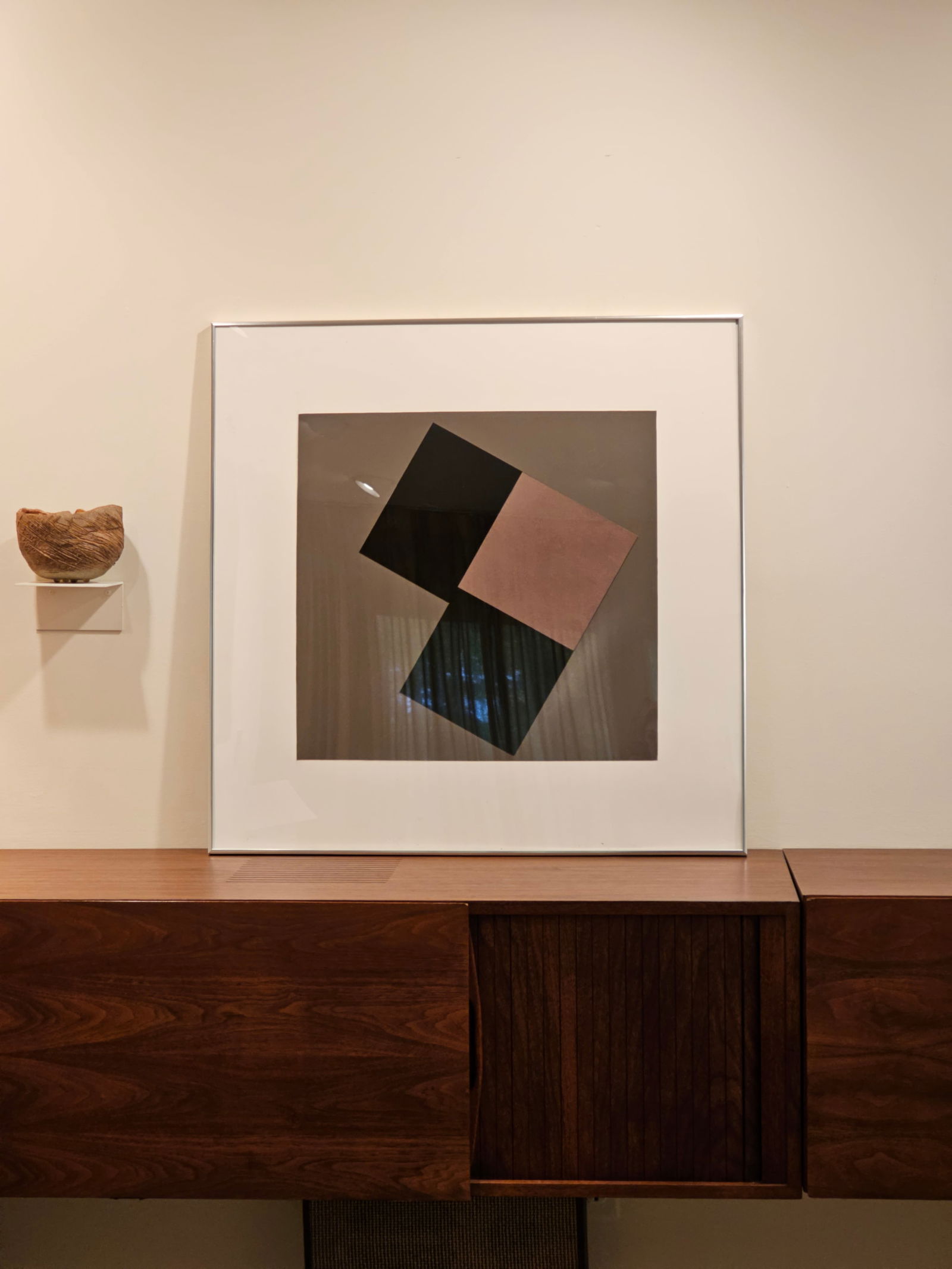 Geometric Abstract Wall Art Framed 32"W X 32"H (1 of 4)