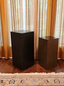 Mid-Century Modernist Laminate Pedestals / Display Stands