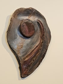 Abstract Art - Sculptural Wall Art 13"H X 9.5"W