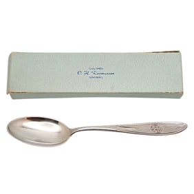 Gullsmed O.H. Rasmussen in Tonsberg Norway 830S Silver Spoon 38.2