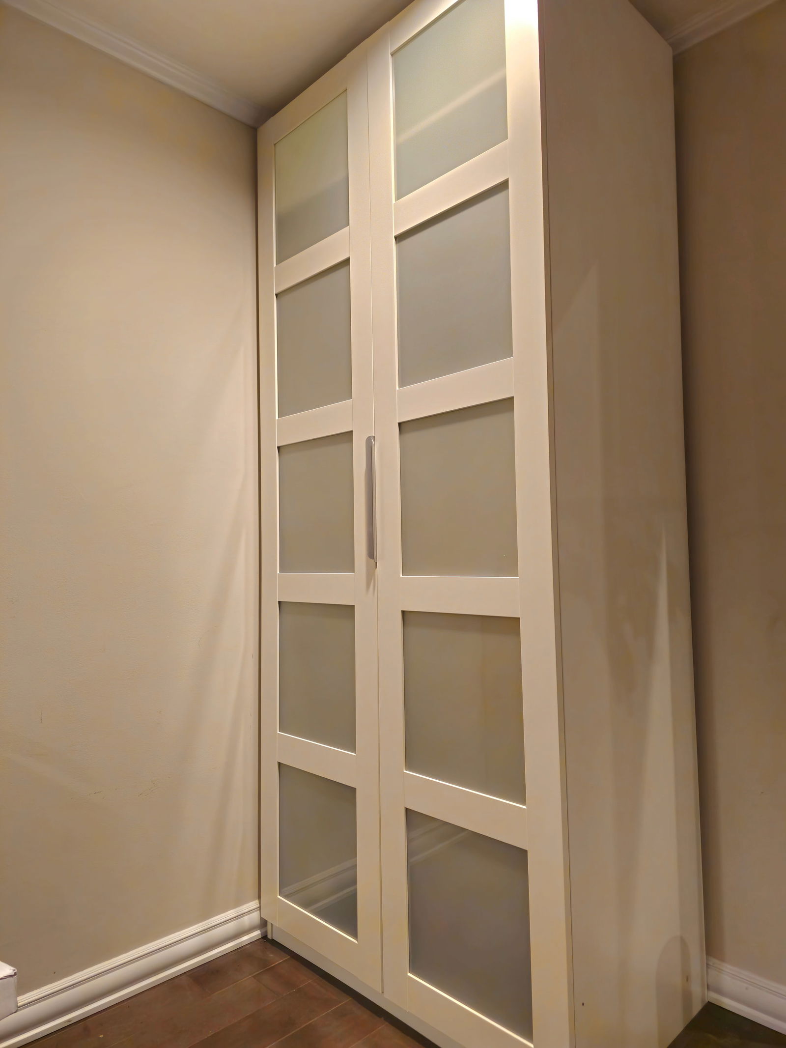 BERGSBO Made in Italy Ikea Wardrobe With Frosted Glass 92" X 39" X 23" (1 of 2)