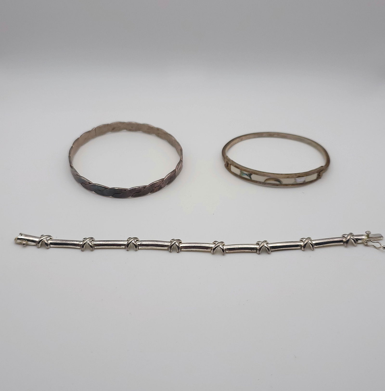 Lot Of Tree Sterling Silver Bracelets (1 of 7)