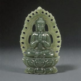 This auction presents the first installment in a planned series devoted to Chinese jade and hardstone carvings, ranging in date from the Qing dynasty through the 20th century. The selection focuses on small-scale sculptural objects, including relief plaques, pebble carvings, snuff bottles, and fully carved figures, produced for personal use and decorative appreciation. The works offered demonstrate a variety of established motifs within Chinese material culture, such as auspicious symbolism, animal imagery, and scholar-related themes. Materials include primarily nephrite jade, with attention given to natural coloration, surface texture, and carving technique. All lots are catalogued with an emphasis on observable characteristics, stylistic context, and conservative dating. Estimates reflect current international auction trends for comparable material and are intended to represent realistic market expectations.