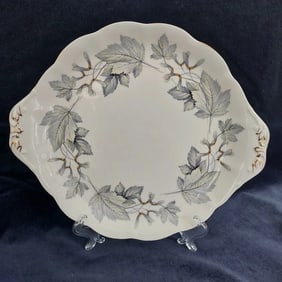 Royal Albert Silver Maple Sandwich Plate