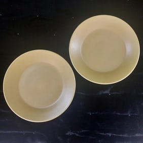 Vintage J&G Meakin Studio Yellow Side Plates