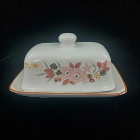 Boots Hedge Rose Butter Dish