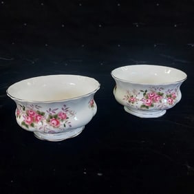 Set of 2 Royal Albert Lavender Rose Small Bowls