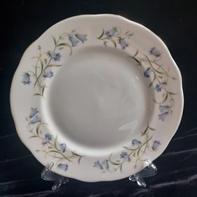 Pair of Duchess Harebell Dessert Plates