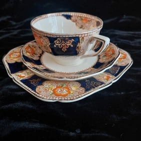 Antique Hollinshead & Kirkham Quebec Tea Trio