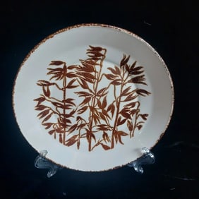 Set of 2 Johnson Brothers Wheat Dessert Plates