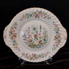 Aynsley Wild Tudor Sandwich Plate