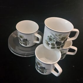 8 piece Coffee Set Johnson Brothers Wildmoor
