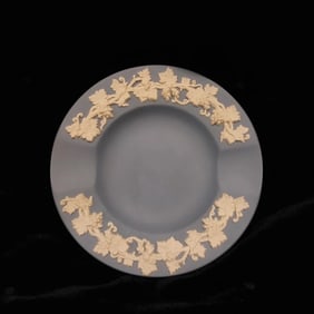 Wedgwood Jasperware blue ashtray