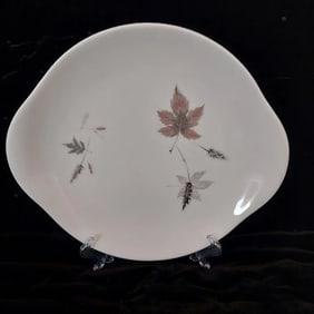 Royal Doulton Tumbling Leaves sandwich plate