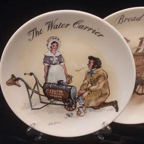 The Water Carrier collectible plate