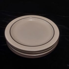 Set of 4 Hornsea Cornrose 16cm side plates