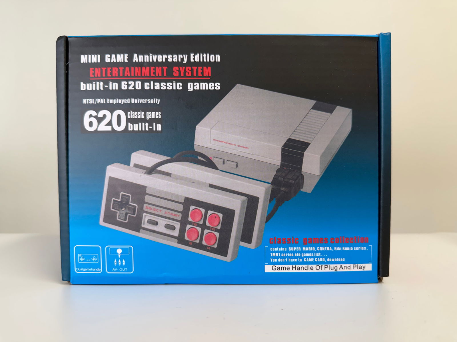 Built in 620 classic games (1 of 2)