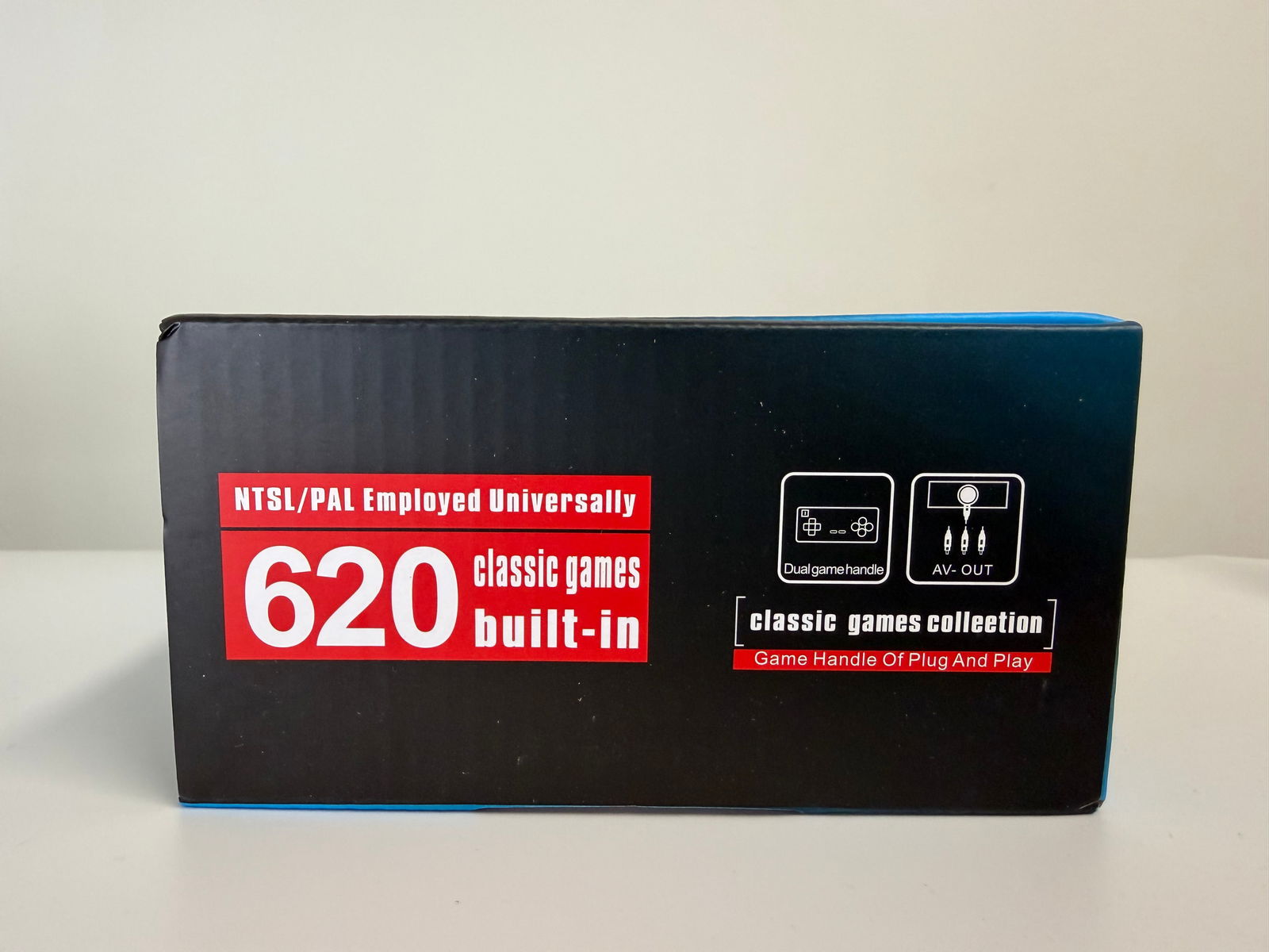 Built in 620 classic games - 2