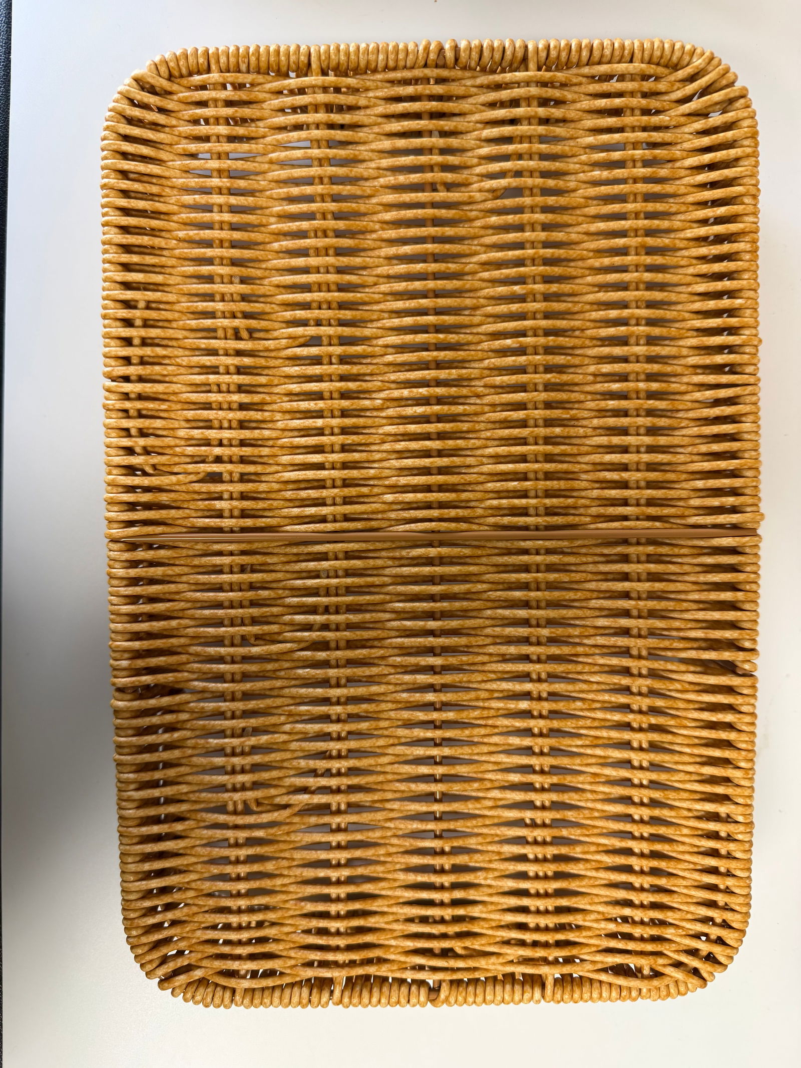 Set of 7 Hand-woven Rectangular Baskets - 3