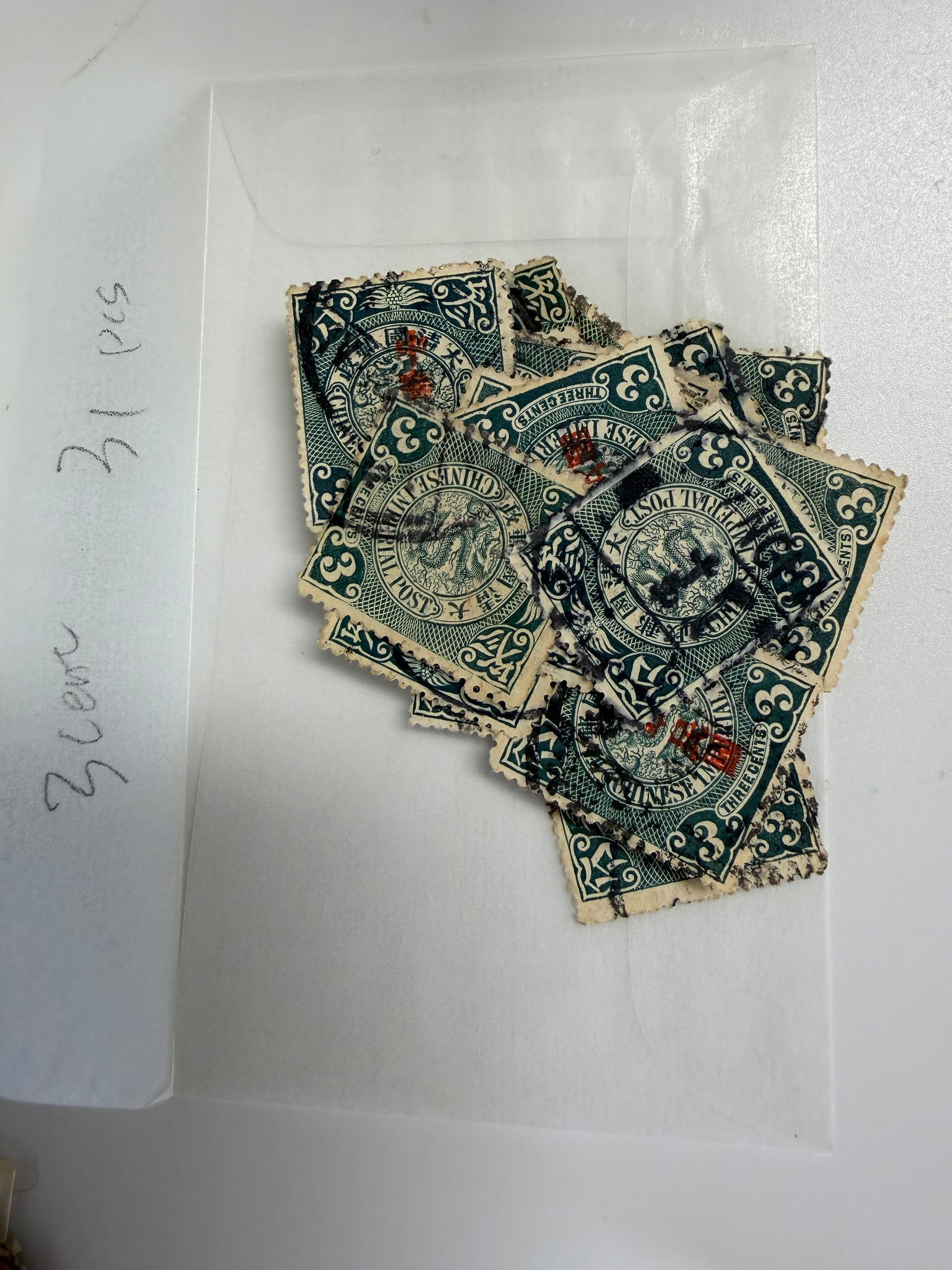 Set of 31 Chinese Dragon Stamps 3 cents (1 of 1)