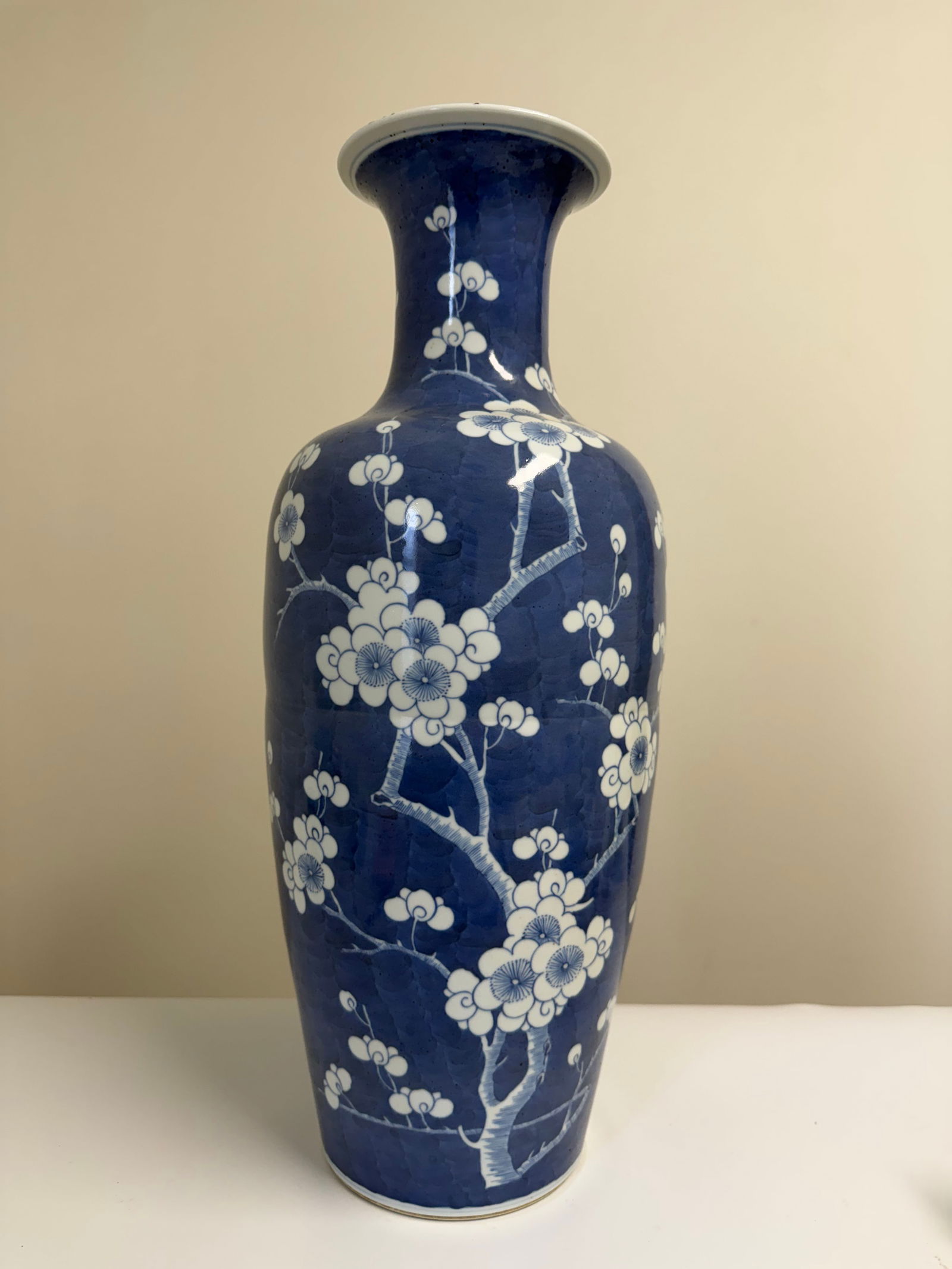 Chinese blue and white porcelain vase (1 of 8)