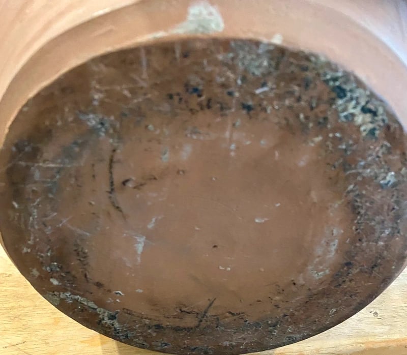 Large Antique Victorian Stoneware Bread Crock - 2