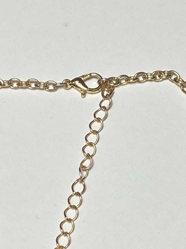 Stunning Ruby Red & Gold Statement Bib Necklace - 2