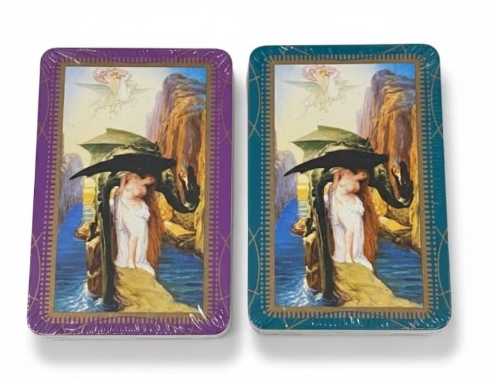 Vintage Waddingtons Double Deck Playing Cards: Dimension: inch / cm , please note Due to manual measurement, dimensions may vary. Condition: Good used condition, please note buyers are obligated to come to the site to inspect the condition and det