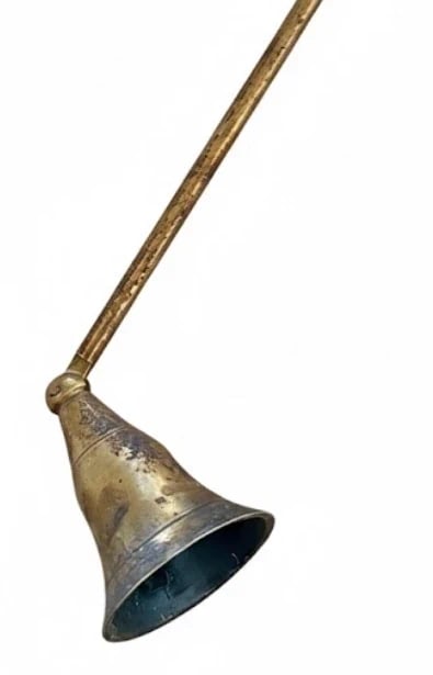 Vintage Solid Brass Candle Snuffer - 3