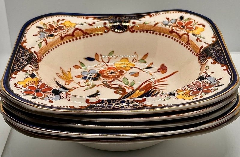 Stunning Art Deco 1930’s Woods Burslem Serving Bowls (1 of 6)