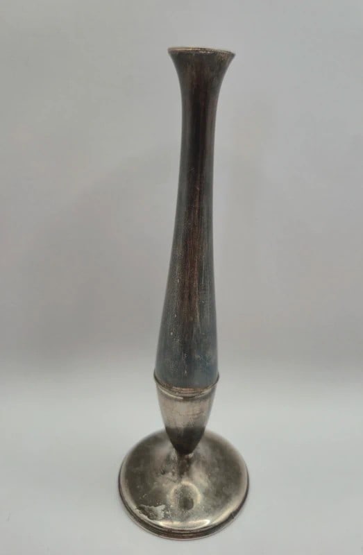 Small Metal Bud Vase (1 of 3)
