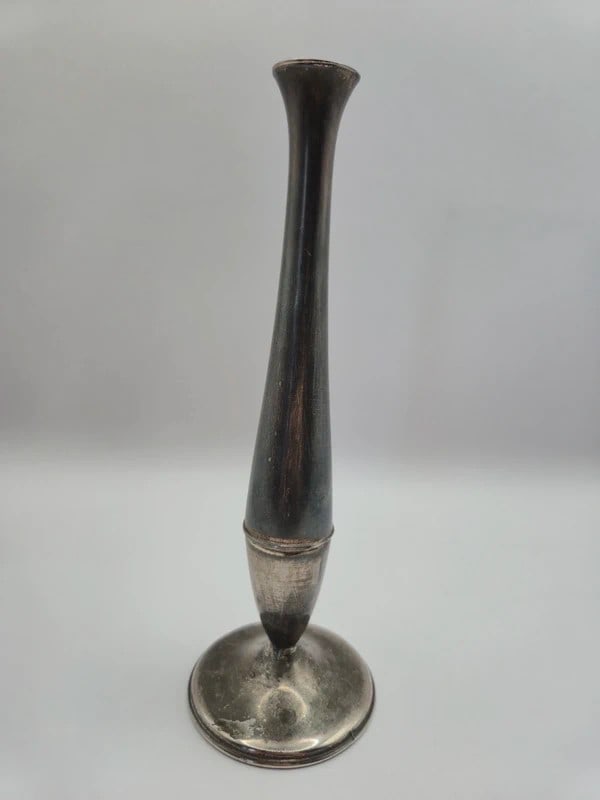 Small Metal Bud Vase - 3