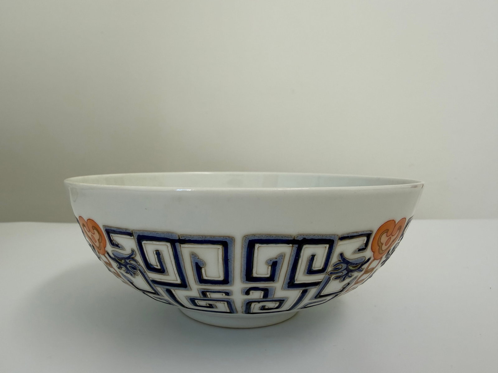 Chinese Enameled famille rose blue dragons porcelain China bowl mark: Dimension: width 5.5 inch, please note Due to manual measurement, dimensions may vary. Condition: Good used condition, please note buyers are obligated to come to the site to inspect the condition and