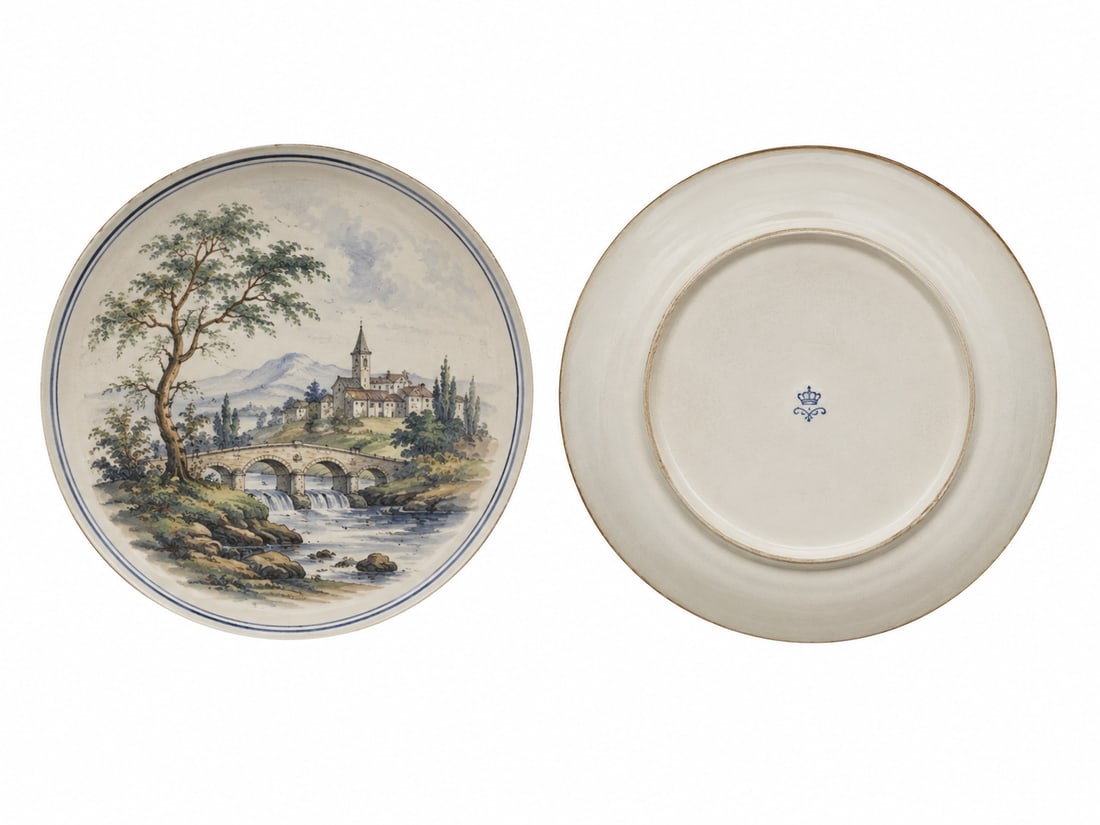 European Castle-Style Plate (1 of 1)