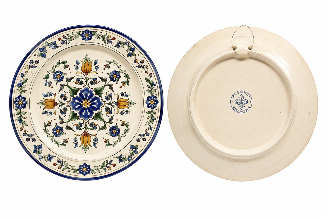 VINTAGE ORIENTAL CERAMIC PLATE 174#: Dimension: 9 inch, please note Due to manual measurement, dimensions may vary. , please note buyers are obligated to come to the site to inspect the condition and details of the item. condition
