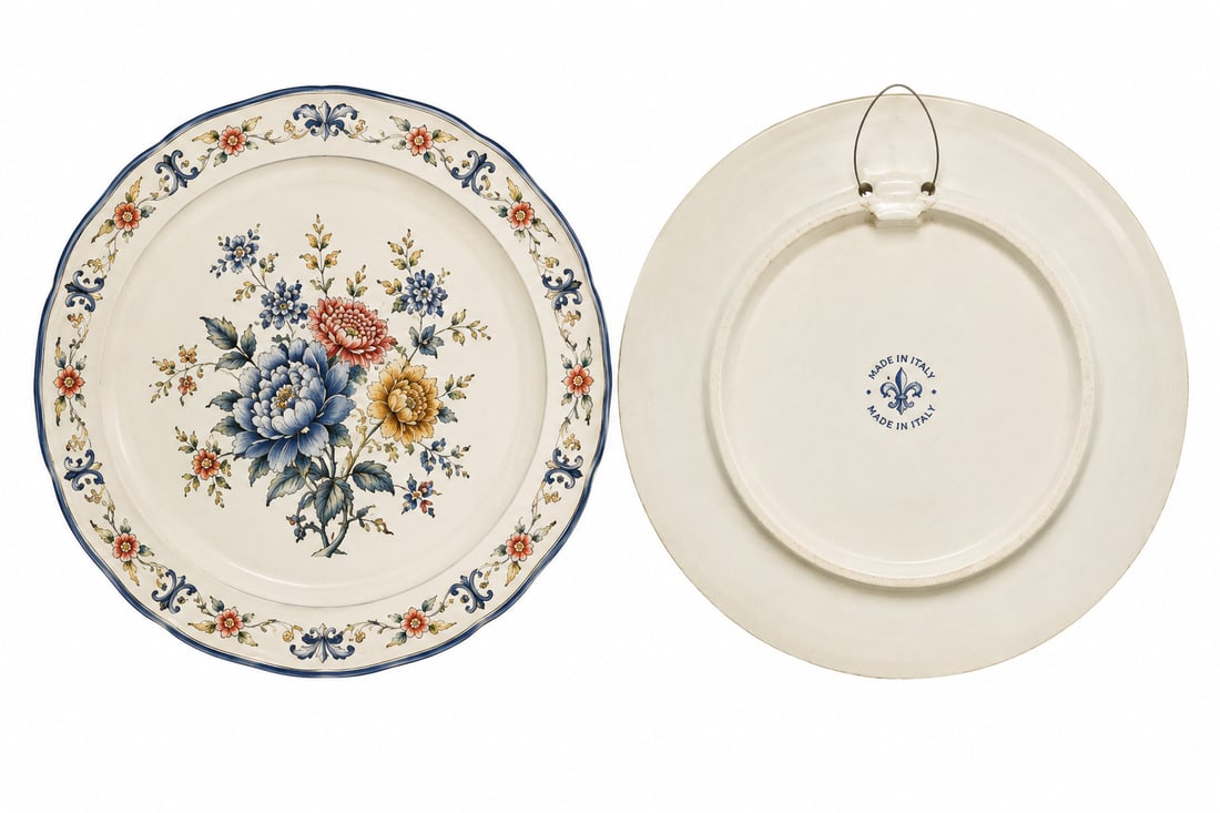 ITAILY Export Famille rose porcelain plate 189#: Dimension: 9 inch, please note Due to manual measurement, dimensions may vary. , please note buyers are obligated to come to the site to inspect the condition and details of the item. condition