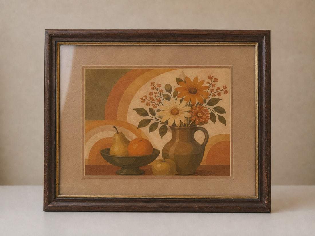 Framed Printing: Dimension: 16 inches , please note Due to manual measurement, dimensions may vary. Condition: Good used condition, please note buyers are obligated to come to the site to inspect the condition and det