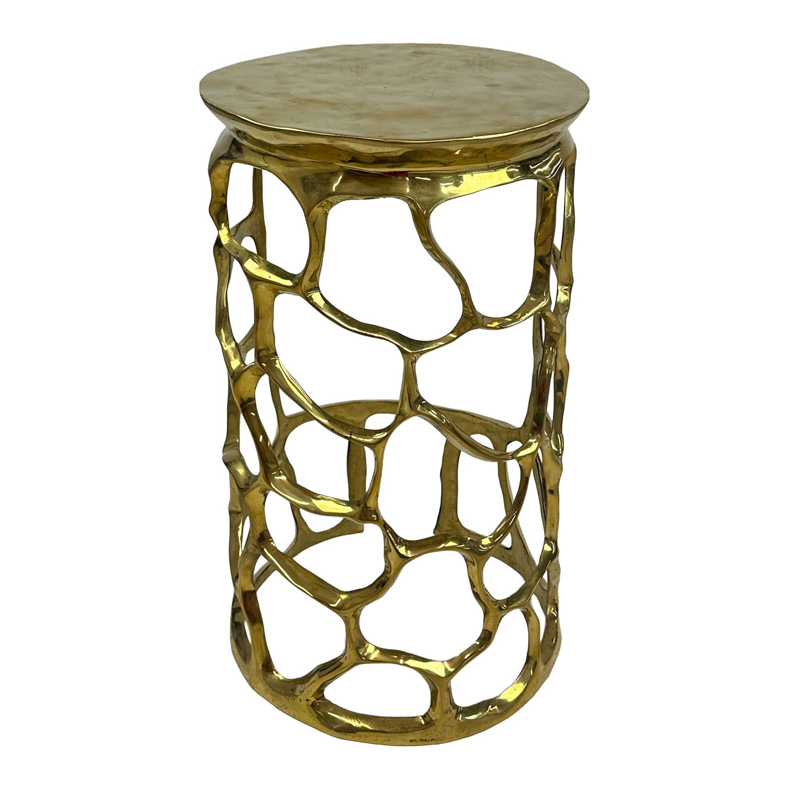 Peru Brass Stool - 5