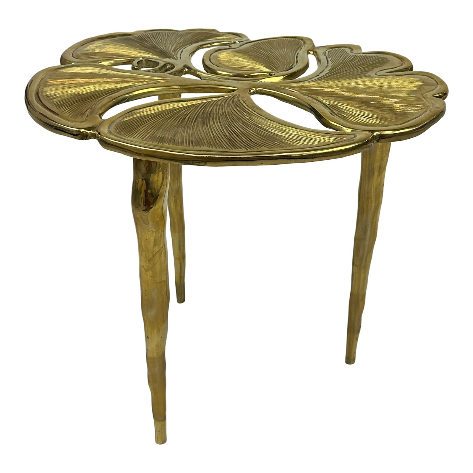 Santa Clara Brass Side Table - 3