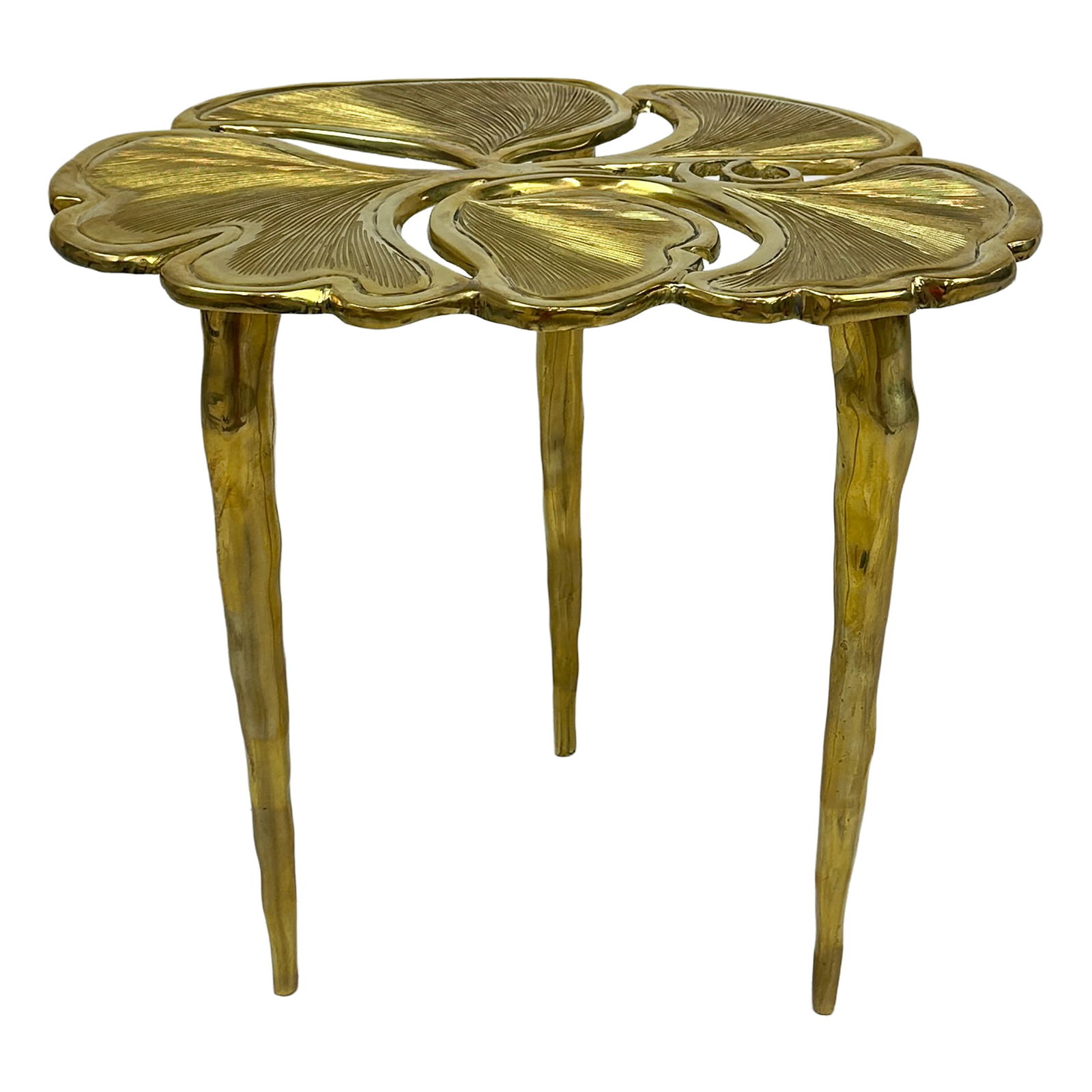 Santa Clara Brass Side Table - 4