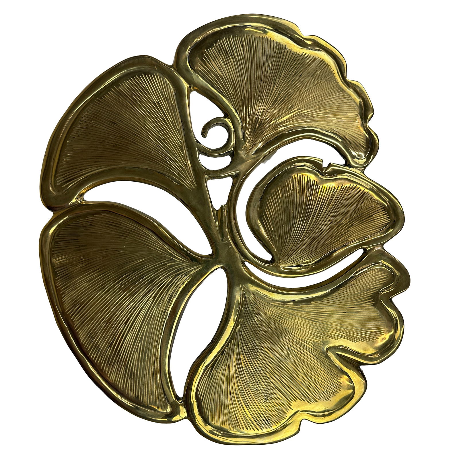 Santa Clara Brass Side Table - 5