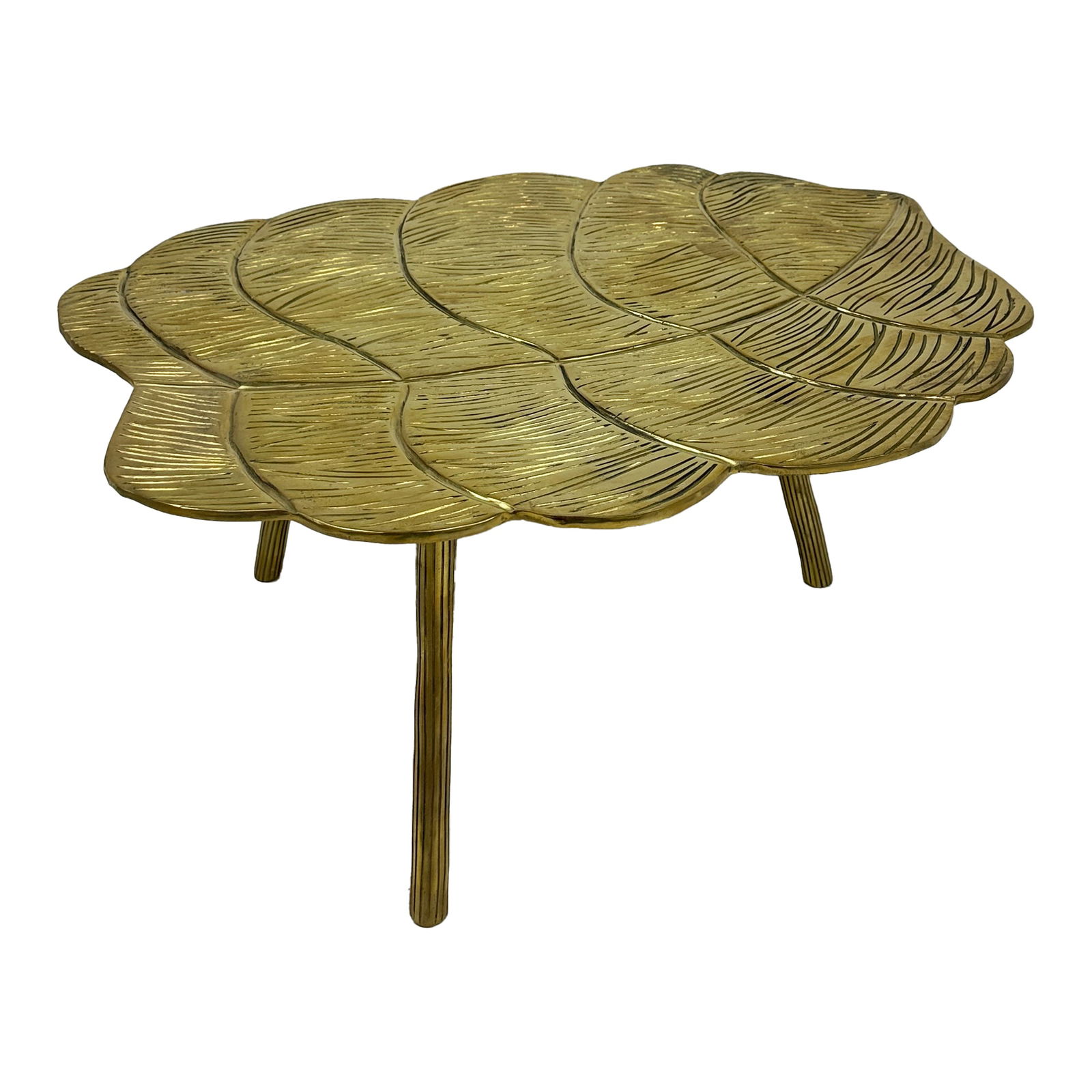 Lotus Brass Coffee Table - 2