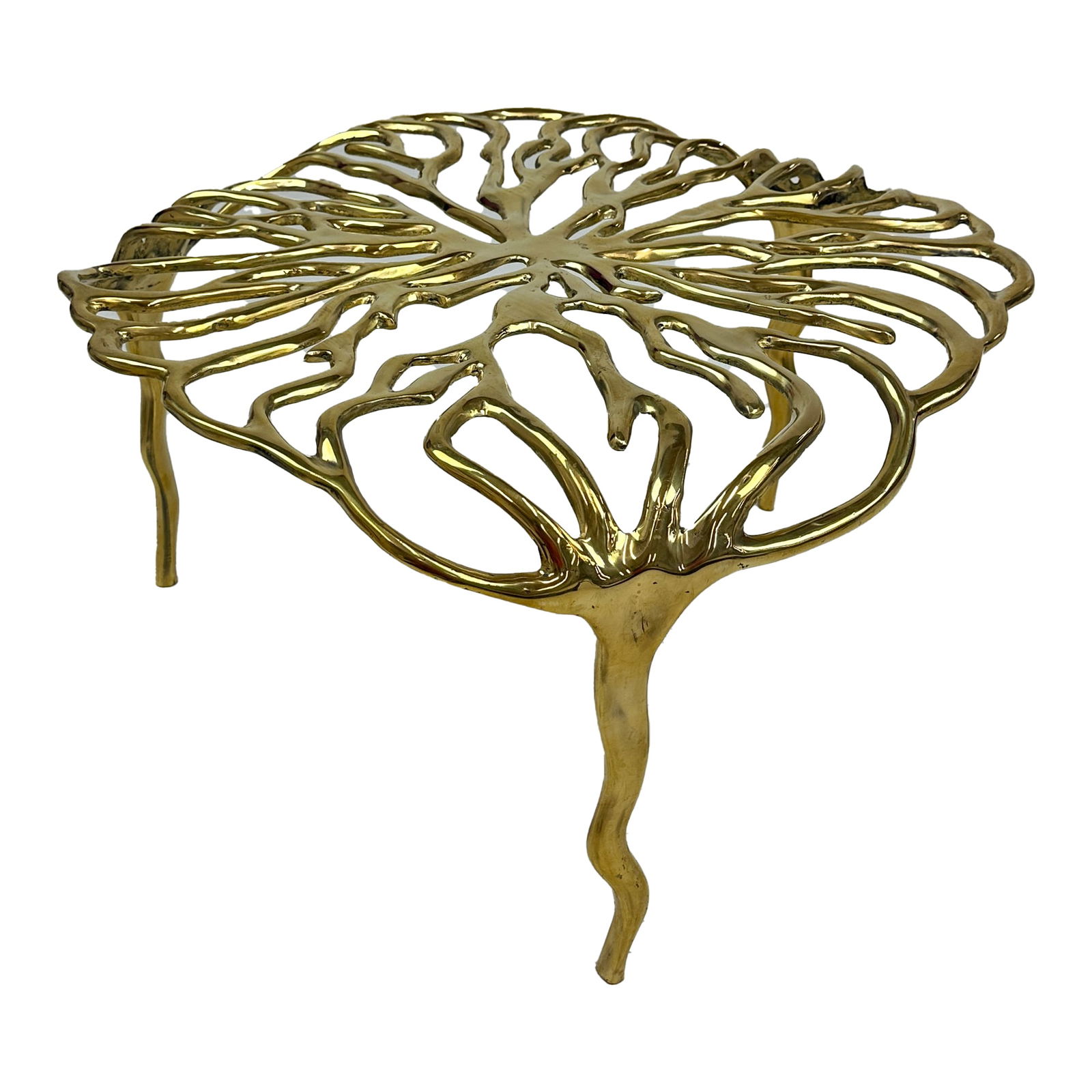 Anaya Brass Coffee Table - 4