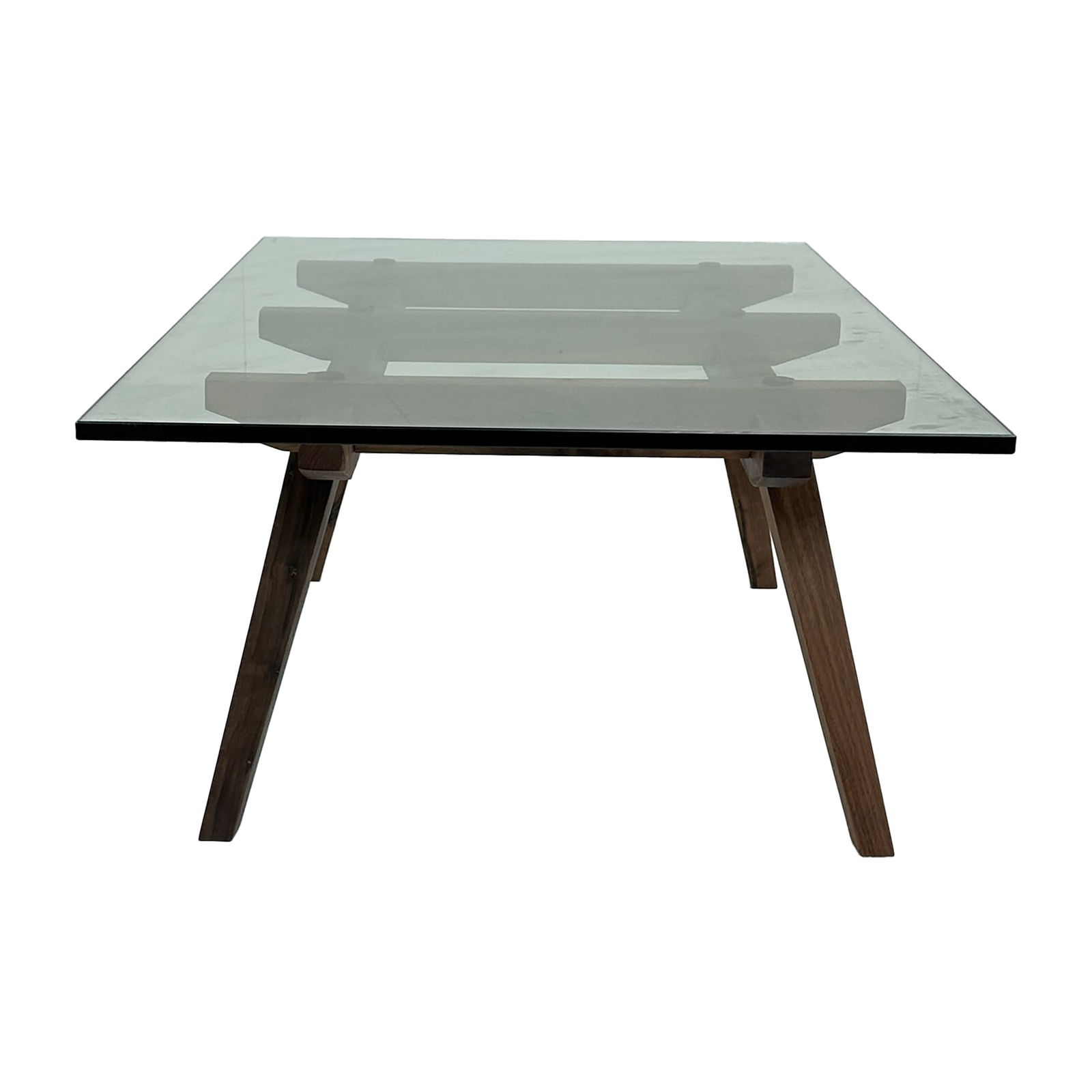Splayed Leg Walnut Base Dining Table - 3